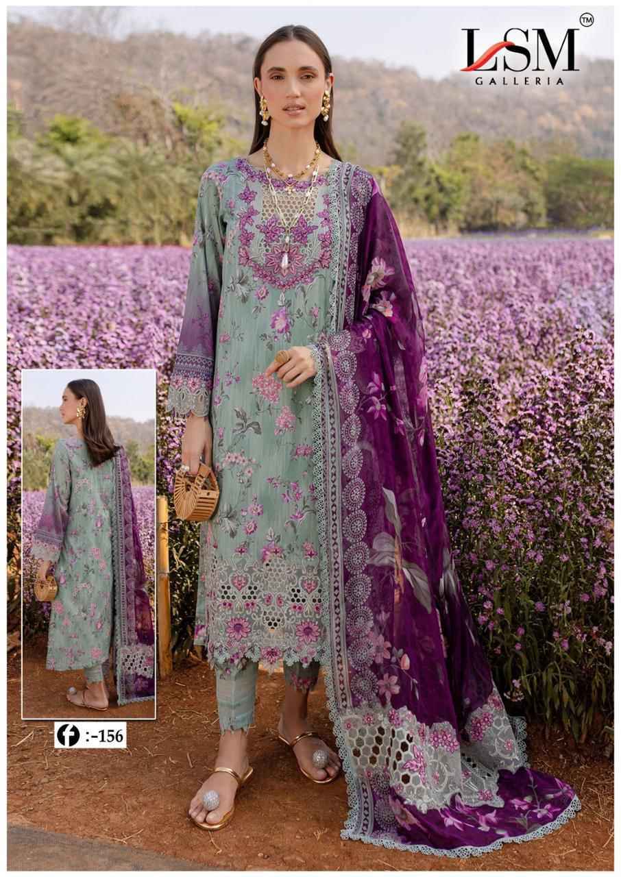 LSM Galleria Firdous Queen Lawn Vol 15 Lawn Cotton Dress Material Wholesale Price ( 6 Pcs Catalog )