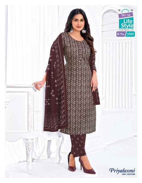 MCM Lifestyle Priyalaxmi Vol 35 Cotton Dress Material Wholesale Price ( 20 Pcs Catalog )