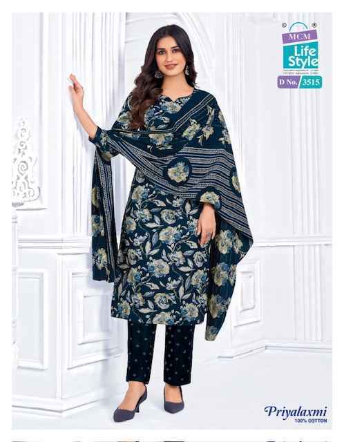 MCM Lifestyle Priyalaxmi Vol 35 Cotton Dress Material Wholesale Price ( 20 Pcs Catalog )