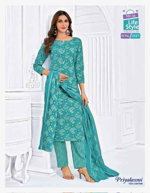 MCM Lifestyle Priyalaxmi Vol 35 Cotton Dress Material Wholesale Price ( 20 Pcs Catalog )