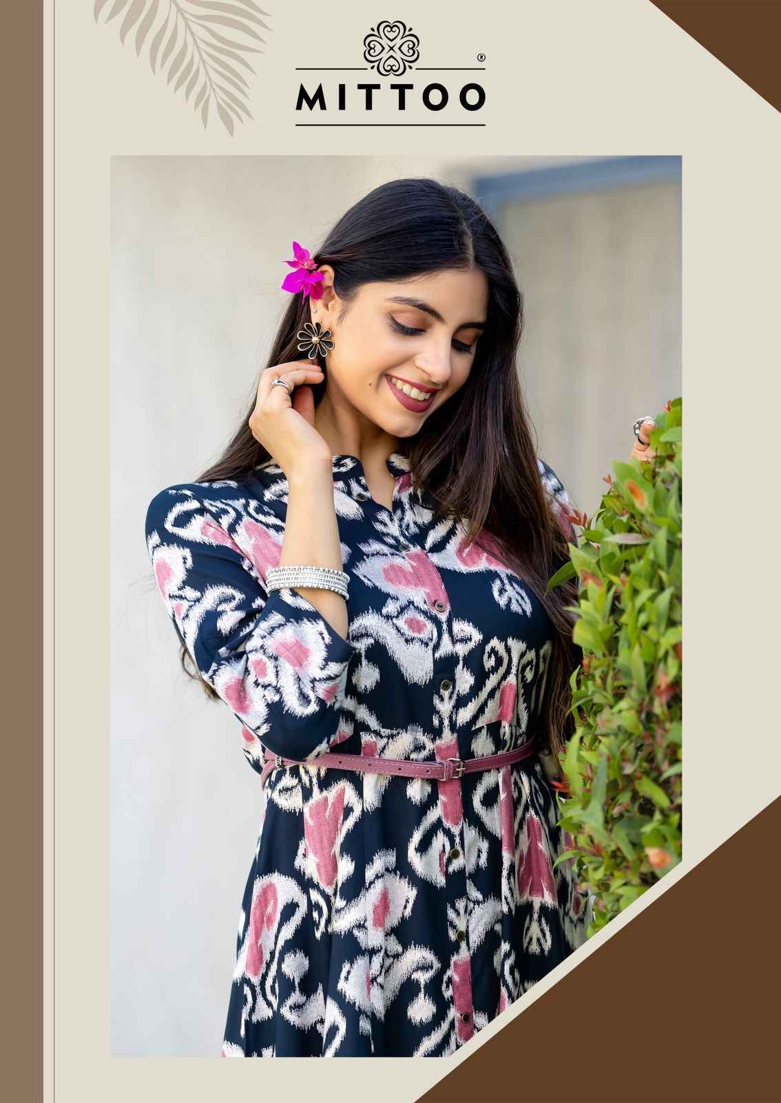 Mittoo Belt Vol 21 Rayon Kurti Surat Wholesale ( 6 pcs Catalogue )