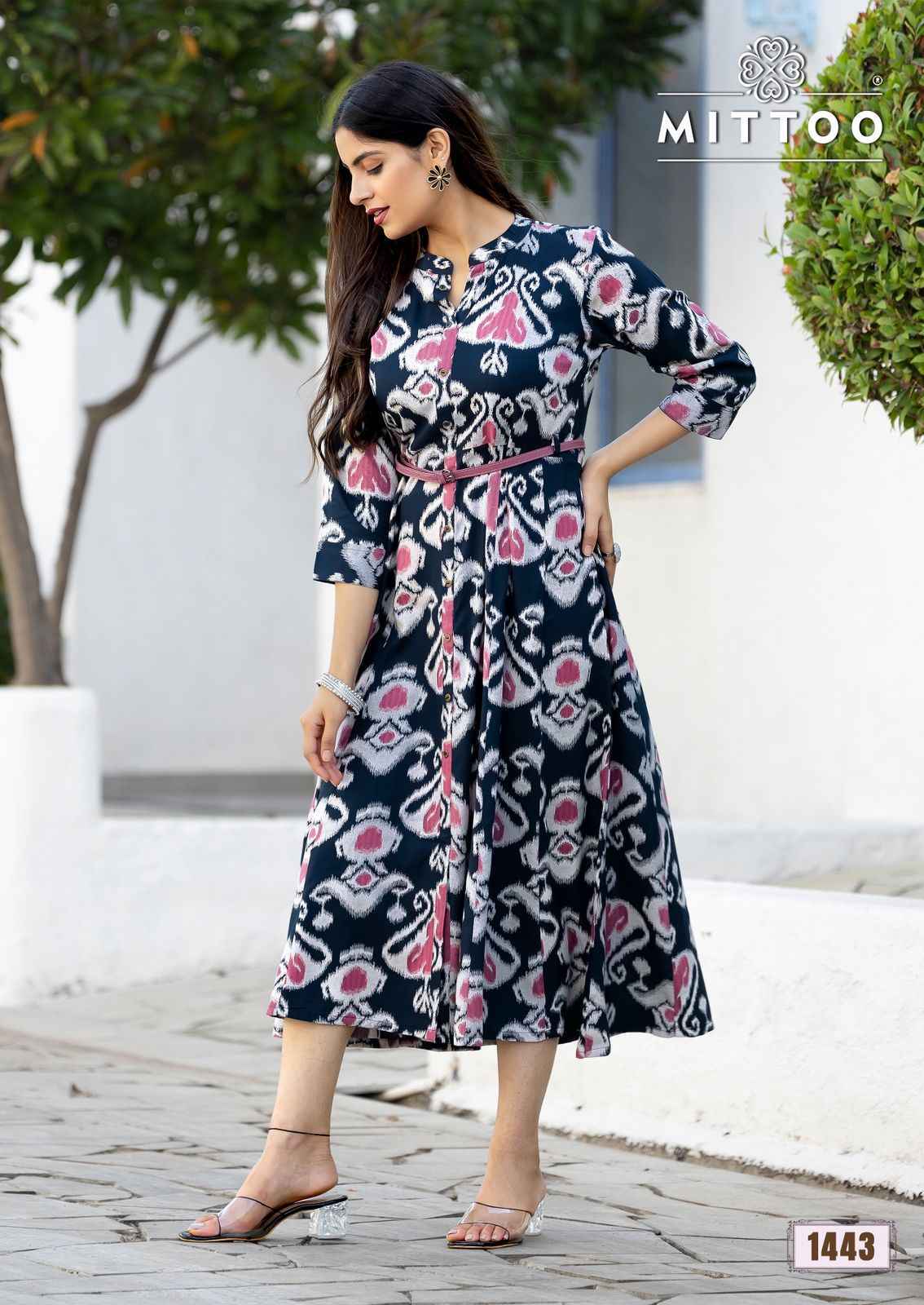 Mittoo Belt Vol 21 Rayon Kurti Surat Wholesale ( 6 pcs Catalogue )