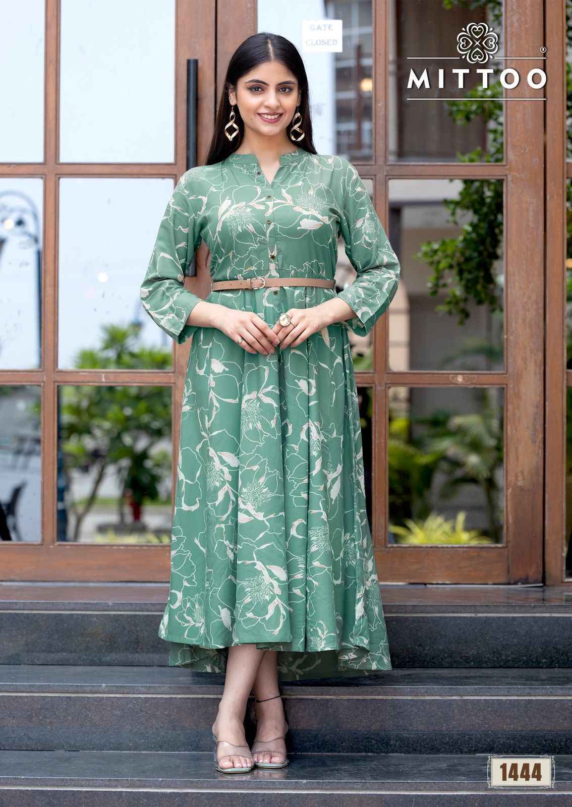 Mittoo Belt Vol 21 Rayon Kurti Surat Wholesale ( 6 pcs Catalogue )