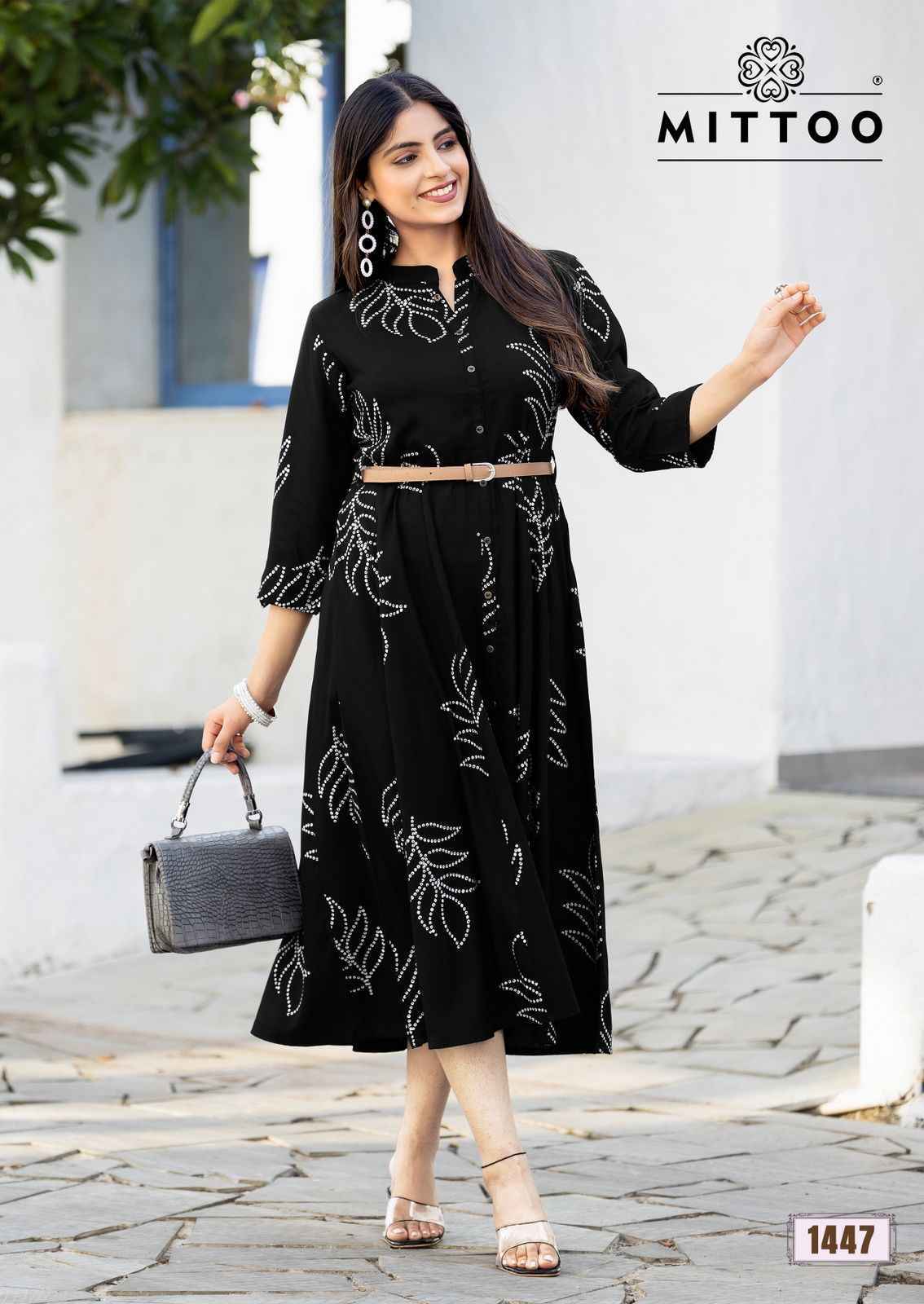 Mittoo Belt Vol 21 Rayon Kurti Surat Wholesale ( 6 pcs Catalogue )