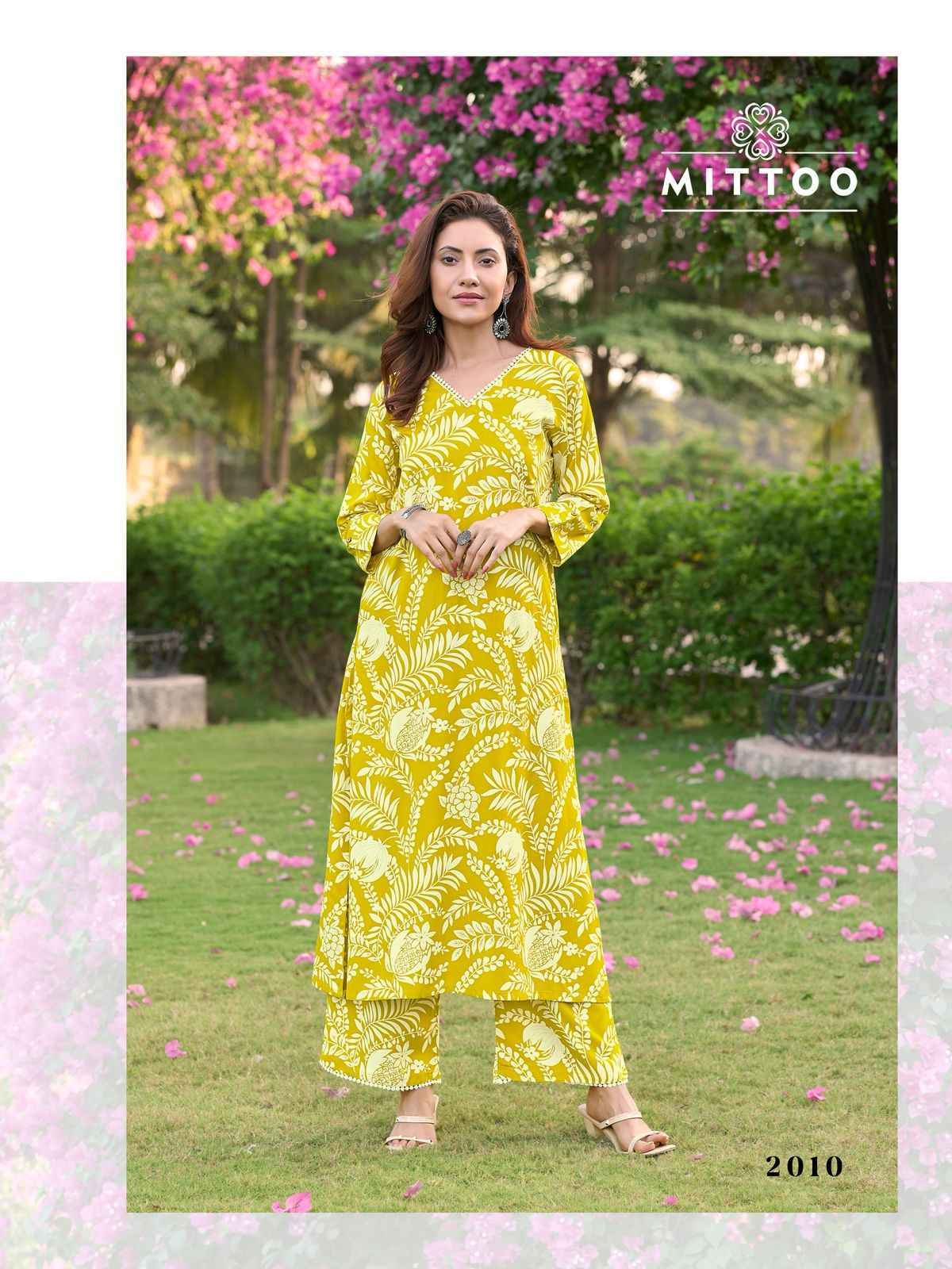 Mittoo Sulekha Vol 2 Rayon Kurti With Bottom New Shopping ( 6 pcs Catalogue