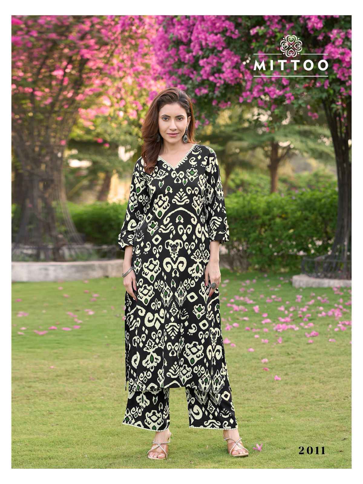 Mittoo Sulekha Vol 2 Rayon Kurti With Bottom New Shopping ( 6 pcs Catalogue