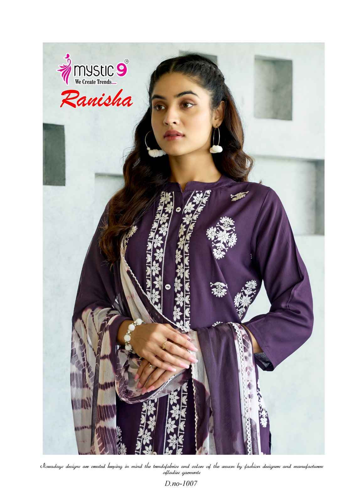 Mystic 9 Ranisha Vol 1 Rayon Readymade Combo Wholesale Price ( 4 Pcs Catalog 0