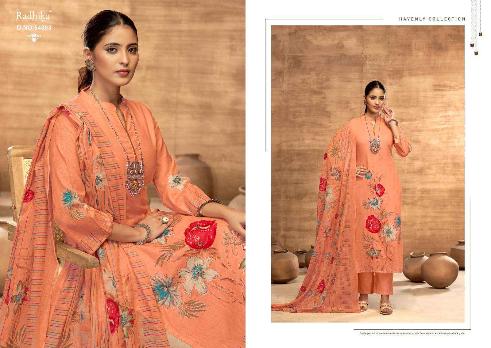 Radhika Fashion Azara Sabhnam Lawn Cotton Dress Material Wholesale Price ( 4 Pcs Catalog )