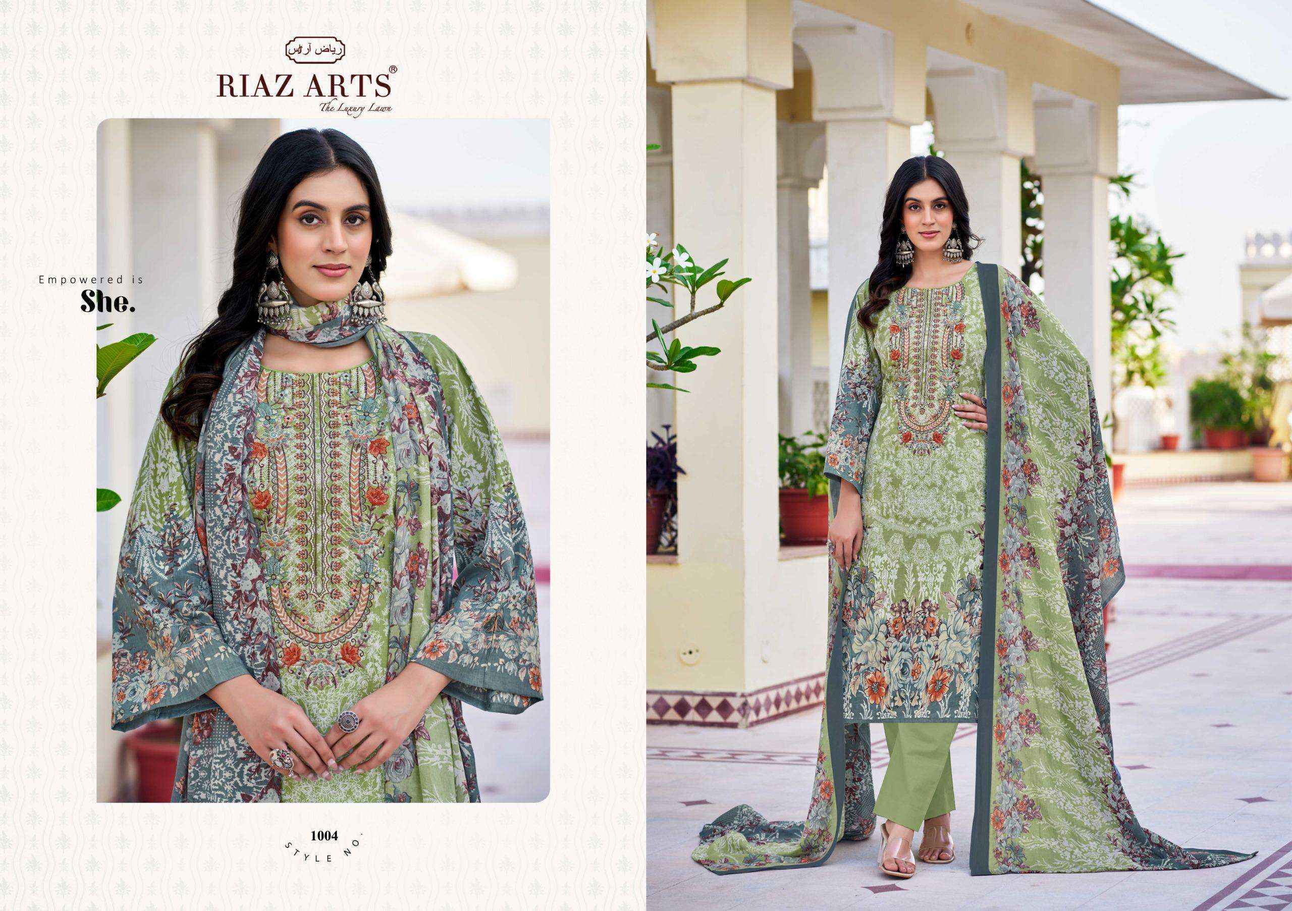 Riaz Arts Musafir Vol 26 Wholesale Lawn Cotton Dress Material ( 8 pcs Catalogue