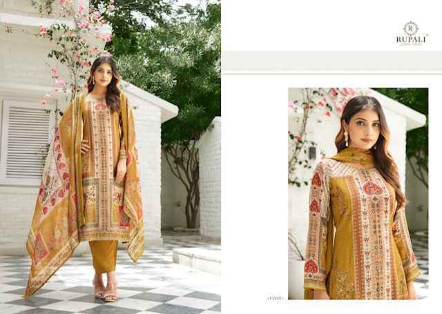 Rupali Fashion Anvika Viscouse Musline Dress Material Wholesale Price ( 4 Pcs Catalog )
