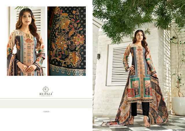Rupali Fashion Anvika Viscouse Musline Dress Material Wholesale Price ( 4 Pcs Catalog )