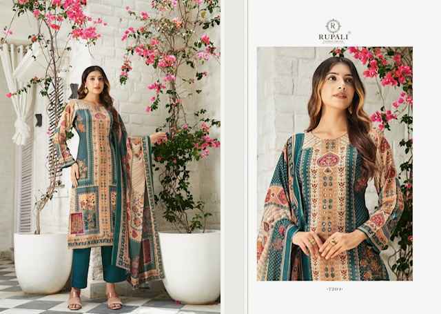 Rupali Fashion Anvika Viscouse Musline Dress Material Wholesale Price ( 4 Pcs Catalog )