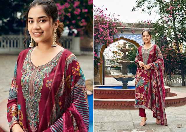 Rupali Fashion Raahi Vol 4 Musline Dress Material Wholesale Price ( 6 Pcs Catalog )