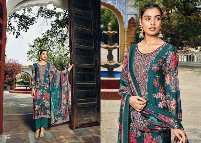 Rupali Fashion Raahi Vol 4 Musline Dress Material Wholesale Price ( 6 Pcs Catalog )