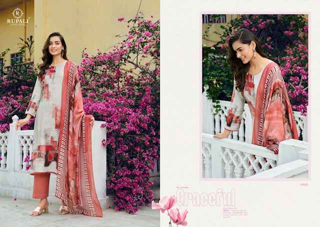 Rupali Fashion Radhya Musline Dress Material Wholesale Price ( 4 Pcs Catalog )