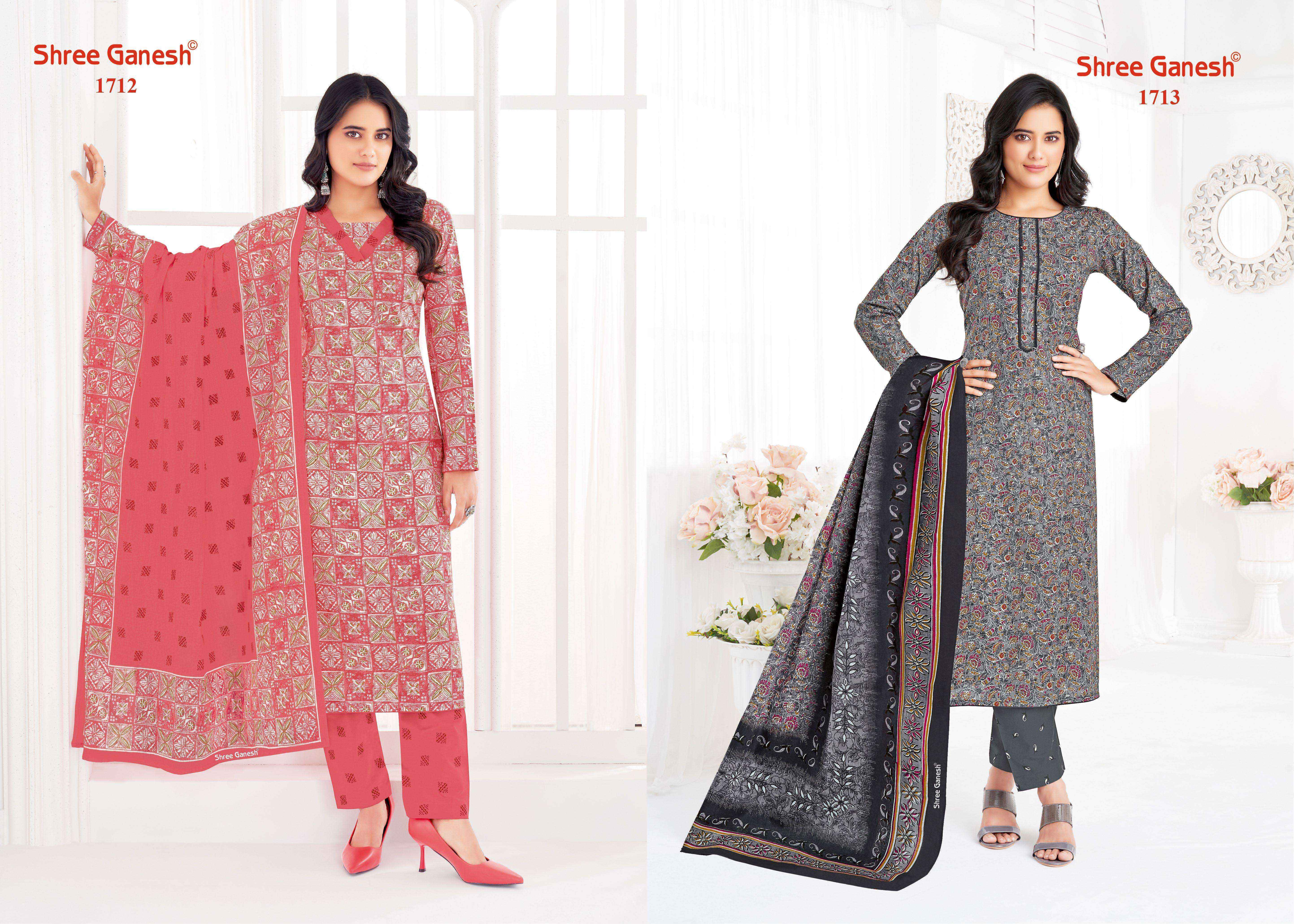 Shree Ganesh Vaani Vol 7 Cotton Dress Materal Wholesale Price ( 20 Pcs Catalog )