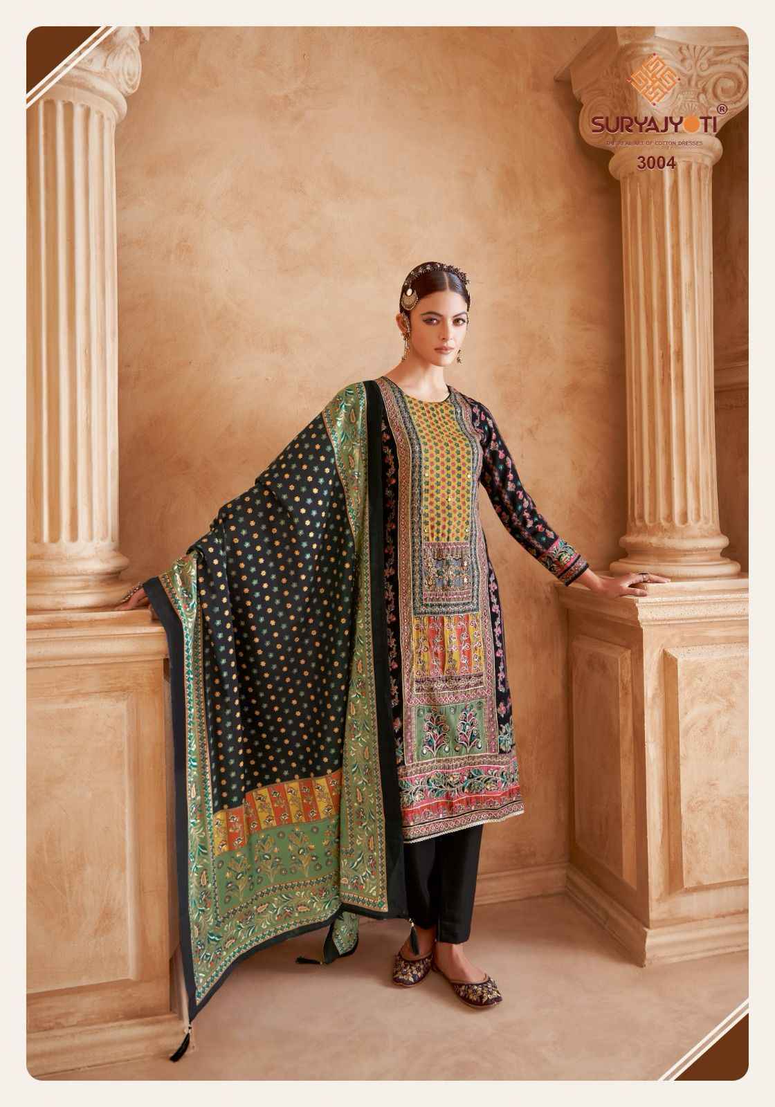 Suryajyoti Kanchan Vol 3 Modal Dress Material Latest Catalog (6 pcs Catalogue