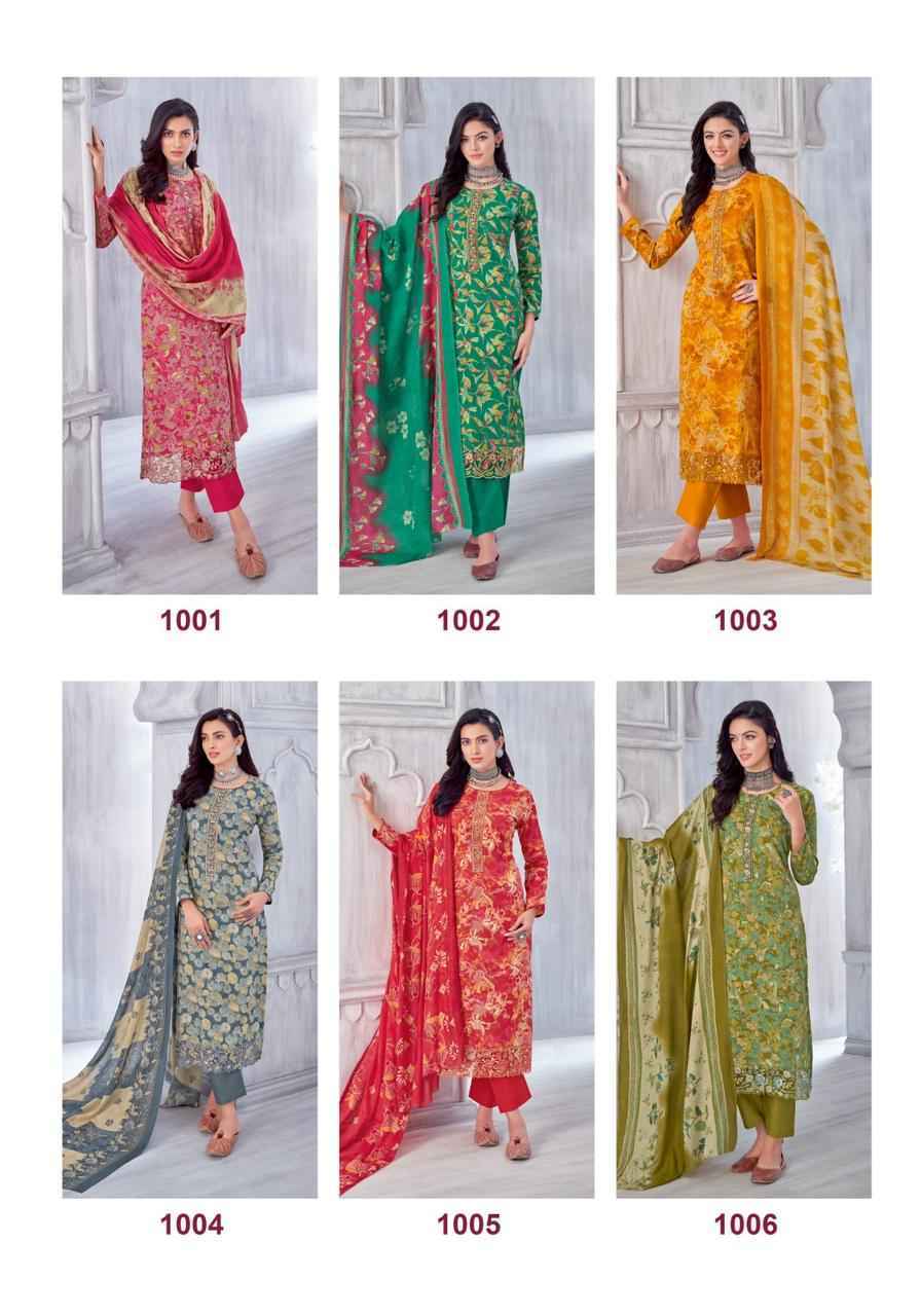 Suryajyoti Kia Vol 1 Lawn Cotton Dress Material Wholesale Supplier ( 8 pcs Catalogue