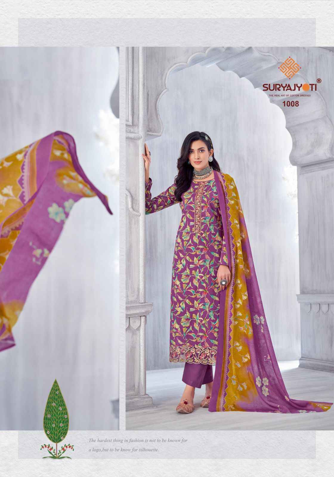 Suryajyoti Kia Vol 1 Lawn Cotton Dress Material Wholesale Supplier ( 8 pcs Catalogue
