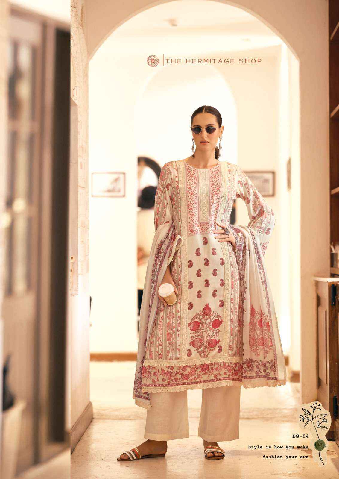 The Hermitage Shop Bagh Edition 3 Lawn Cotton Dress Material Wholesale Price ( 6 Pcs Catalog )