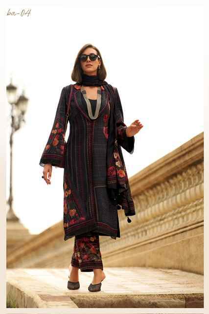 Varsha Blossom Aura Viscouse Pashmina Dress Material Wholesale Price ( 4 Pcs Catalog )