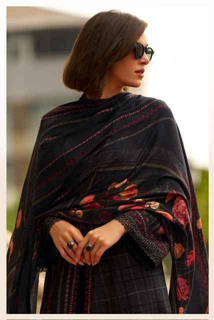 Varsha Blossom Aura Viscouse Pashmina Dress Material Wholesale Price ( 4 Pcs Catalog )