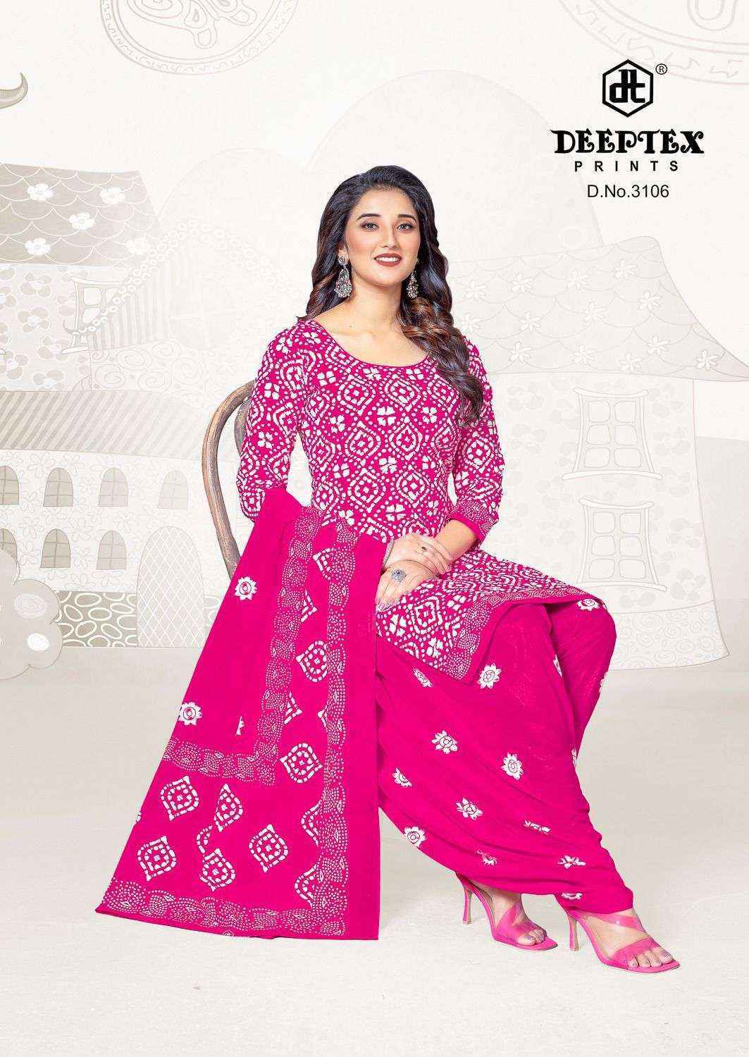 Deeptex Batik Plus Vol 31 Cotton Dress Material Wholesale Surat ( 10 pcs Catalogue )
