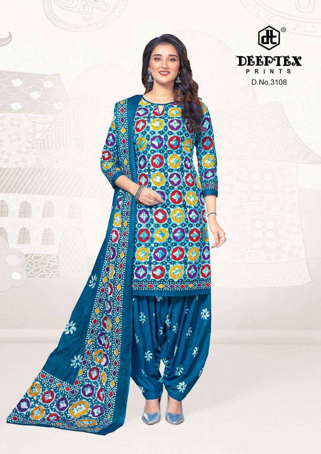 Deeptex Batik Plus Vol 31 Cotton Dress Material Wholesale Surat ( 10 pcs Catalogue )