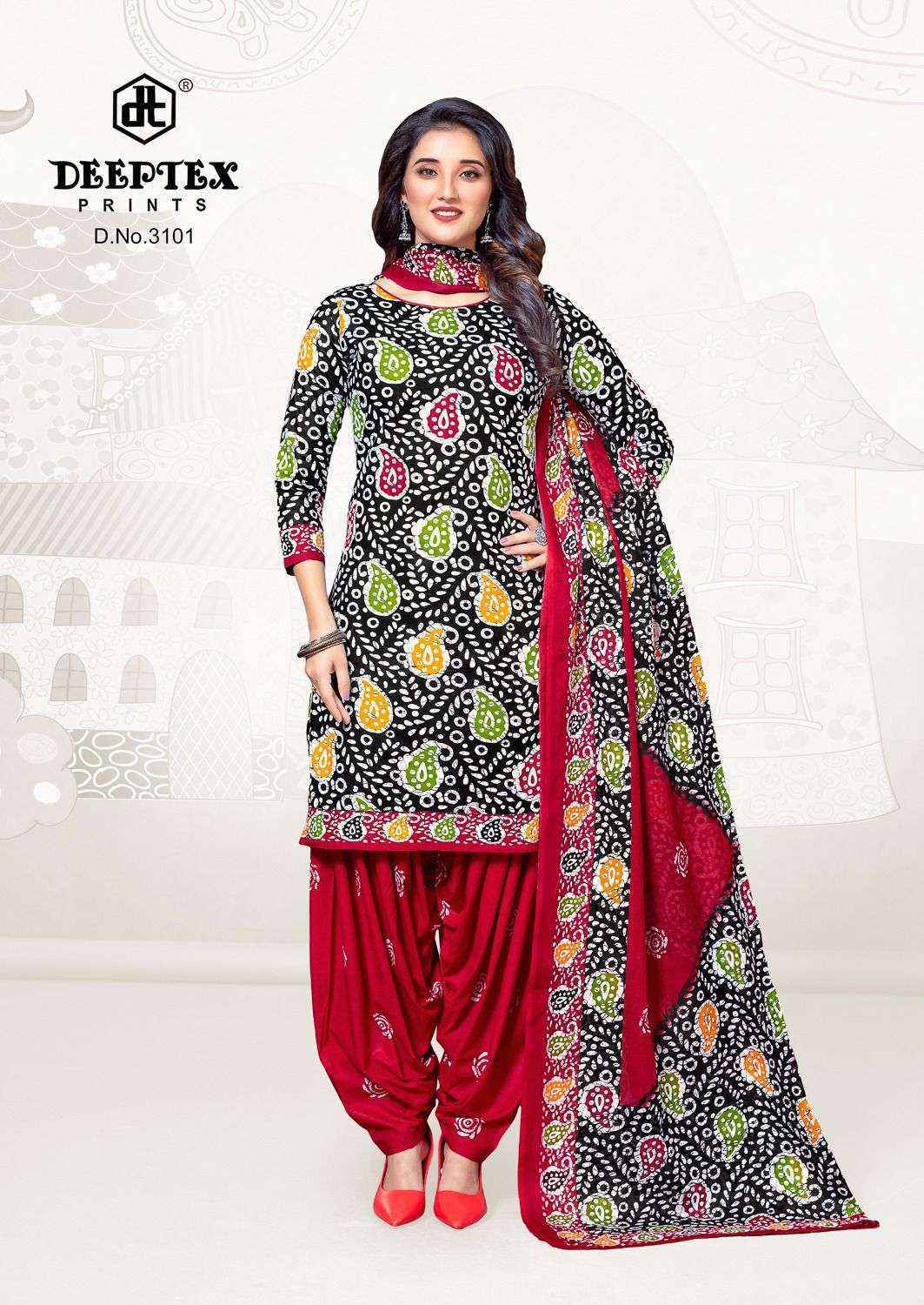 Deeptex Batik Plus Vol 31 Cotton Dress Material Wholesale Surat ( 10 pcs Catalogue )