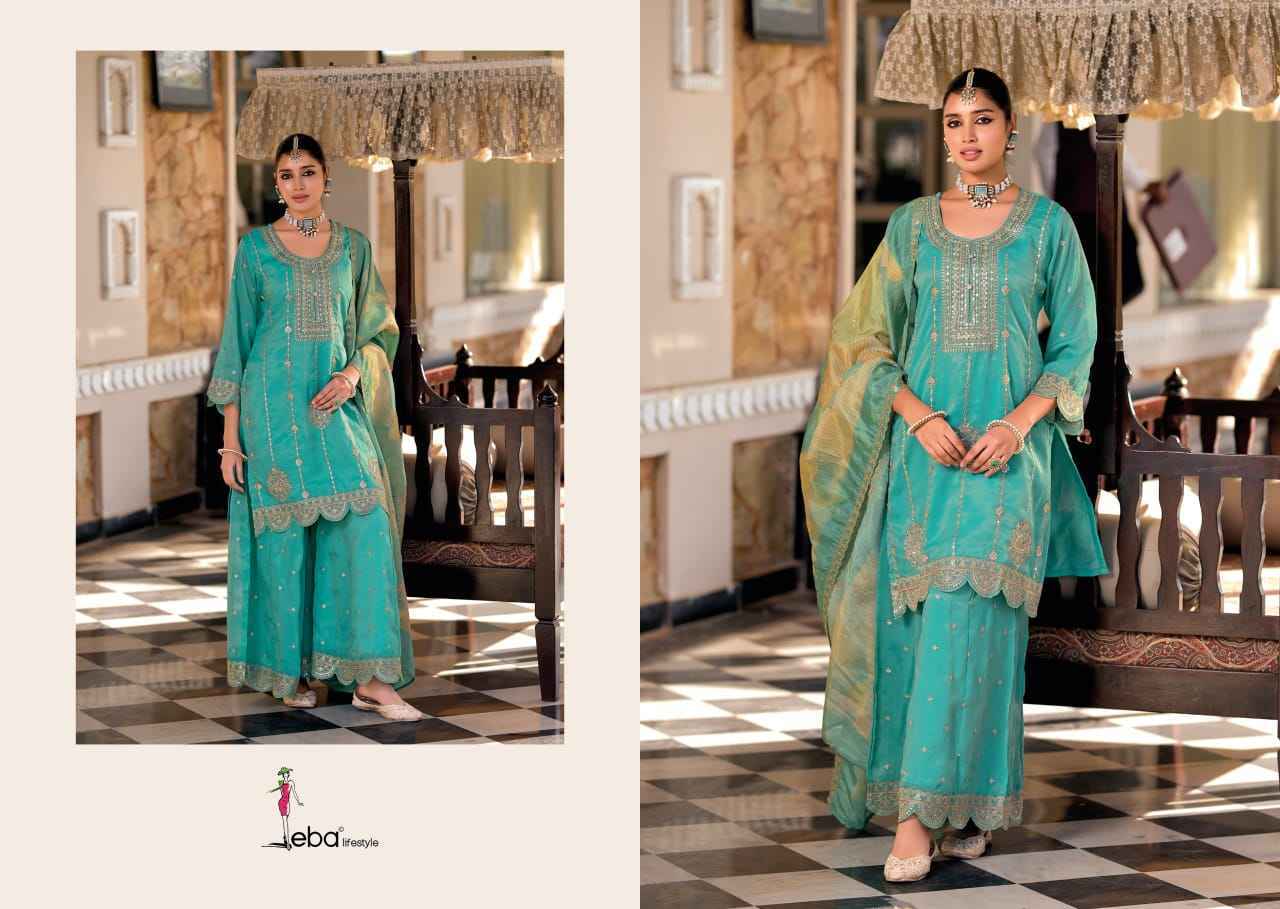 Eba Lifestyle Diya Readymade Simar Suit Wholesale Price ( 2 Pcs Catalog )