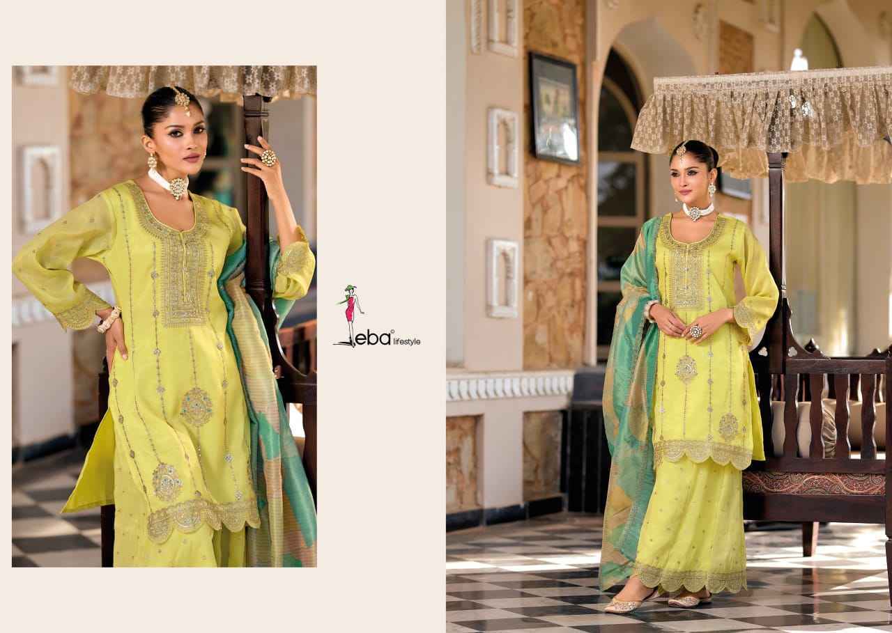 Eba Lifestyle Diya Readymade Simar Suit Wholesale Price ( 2 Pcs Catalog )