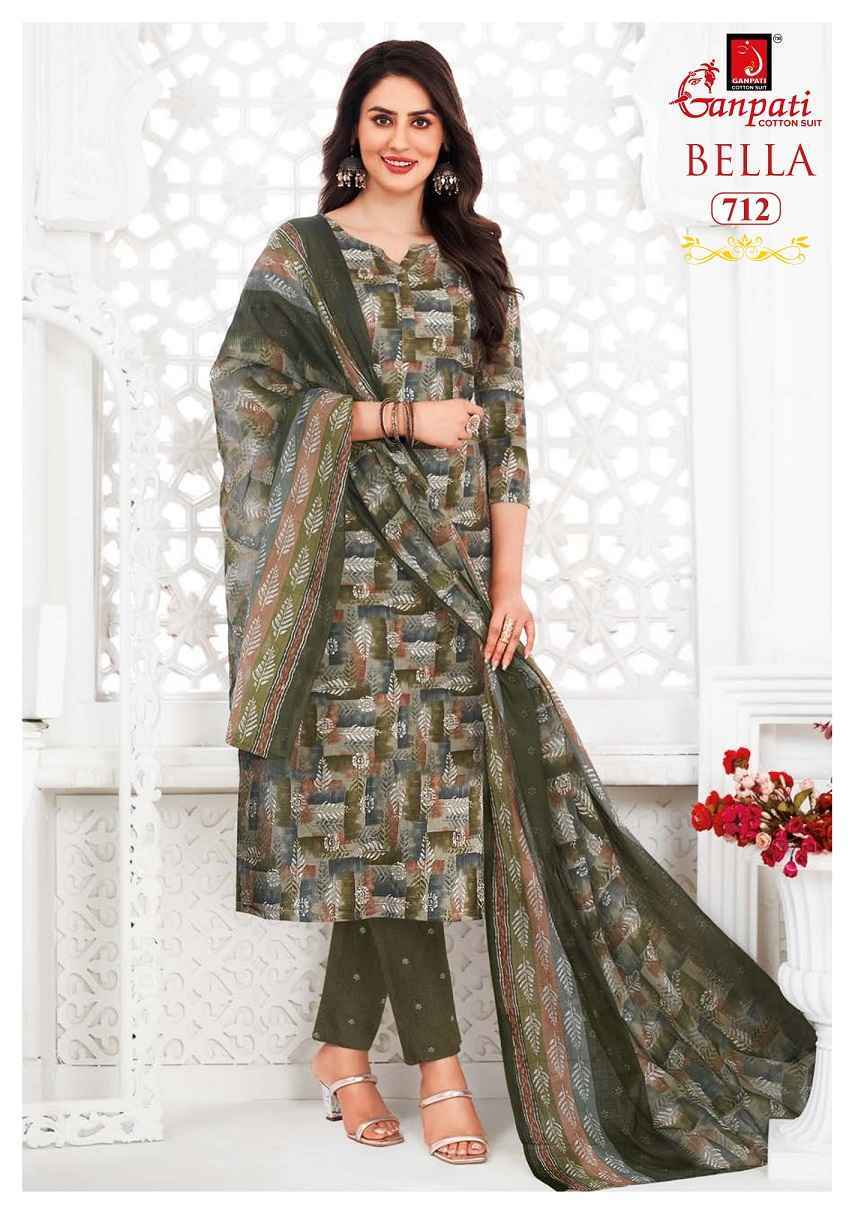 Ganpati Bella Patiyala Vol 7 Cotton Dress Material Wholesale Price ( 15 Pcs Catalog )