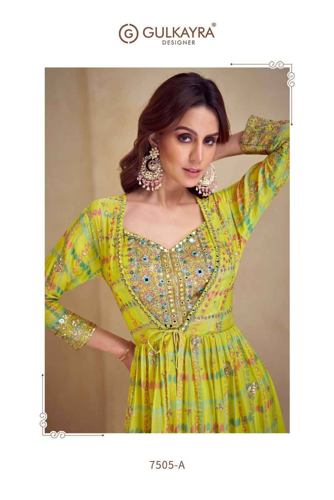 Gulkayra Designer Kiera Readymade Chinon Suit Wholesale Price ( 4 Pcs Catalog )