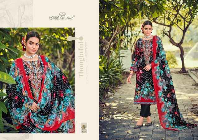 House Of Lawn Malhar Vol 2 Cotton Dress Material Wholesale Price ( 6 Pcs Catalog )