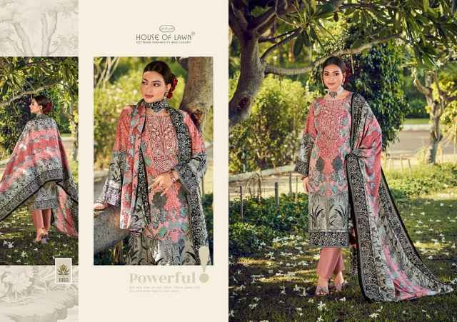 House Of Lawn Malhar Vol 2 Cotton Dress Material Wholesale Price ( 6 Pcs Catalog )