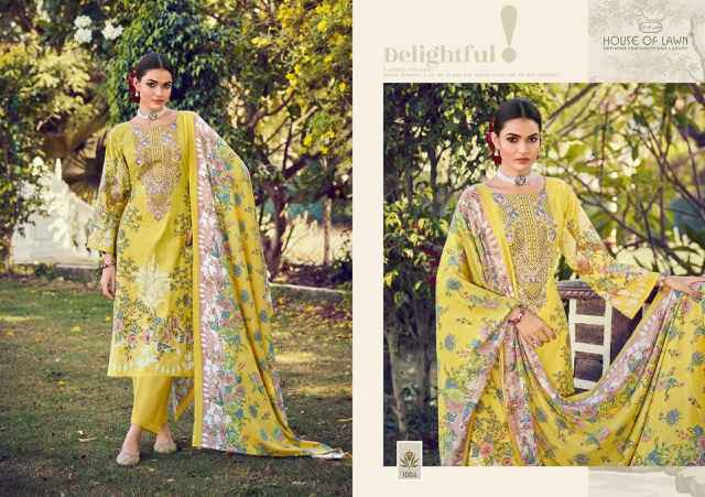 House Of Lawn Malhar Vol 2 Cotton Dress Material Wholesale Price ( 6 Pcs Catalog )