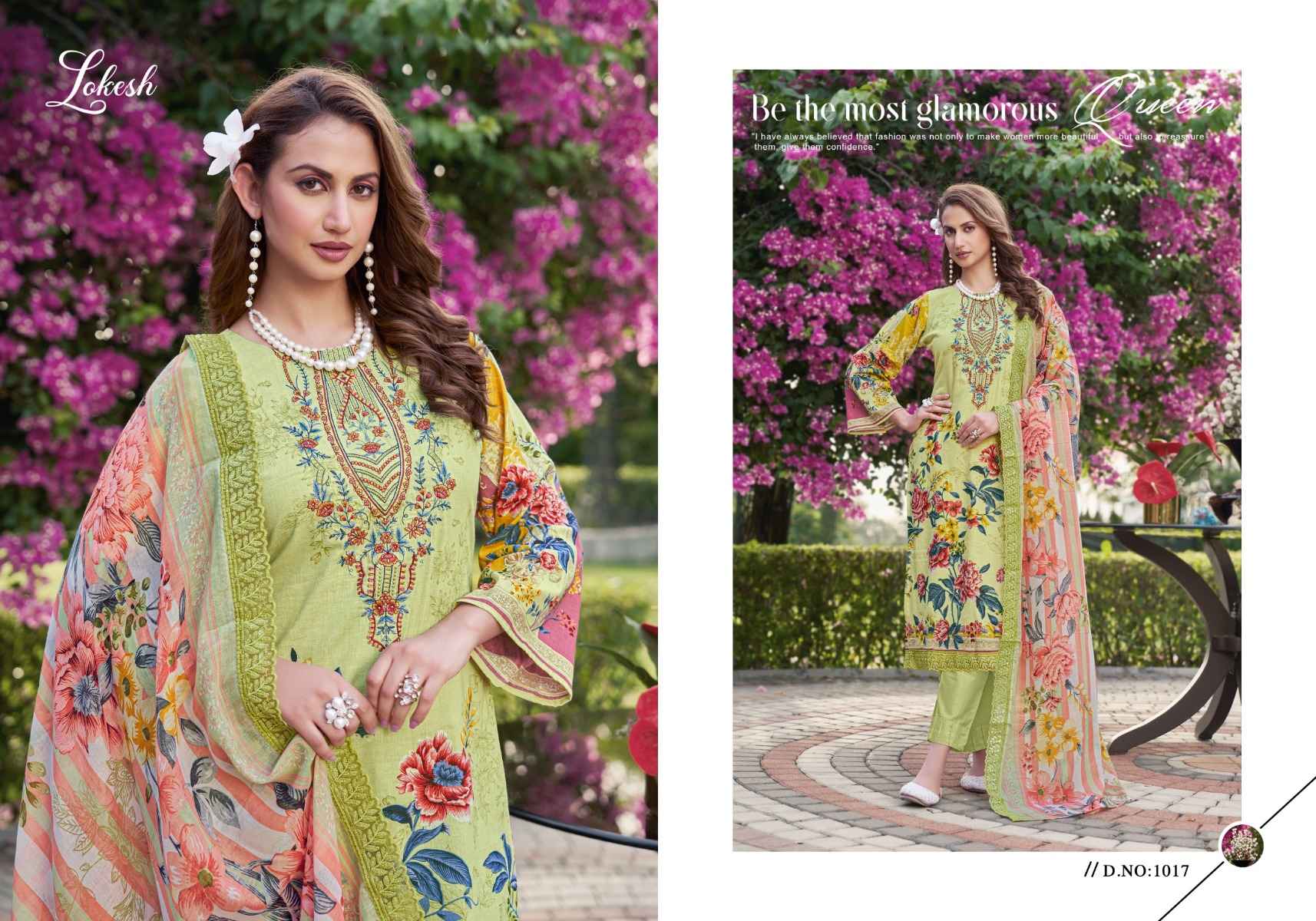 LEVISHA SHABNAM CEMRIC DRESS MATERIAL WHOLESALE SURAT ( 6 PCS CATALOG )
