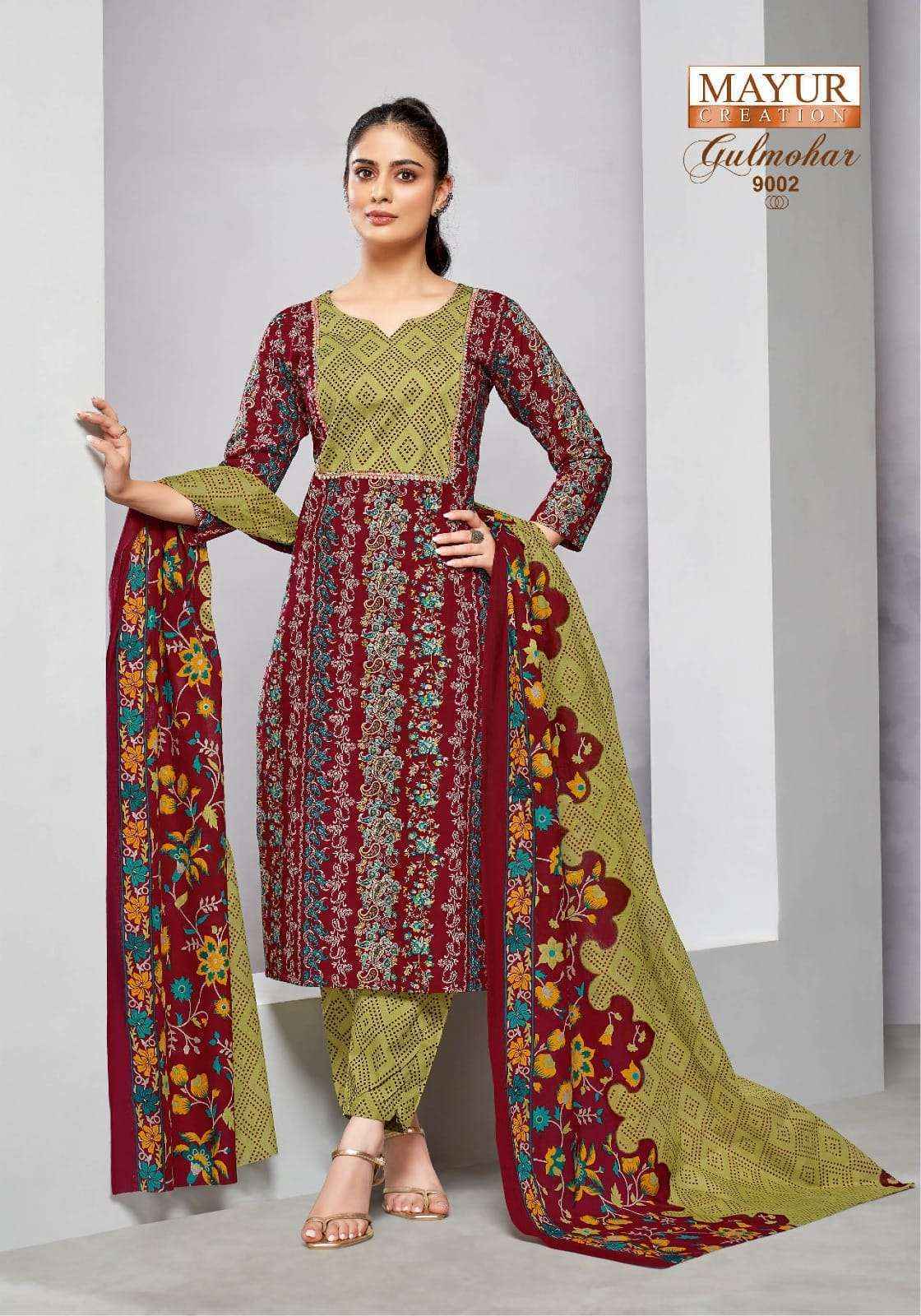 Mayur Mayur Gulmohar Vol 9 Cotton Dress Material New Catalog