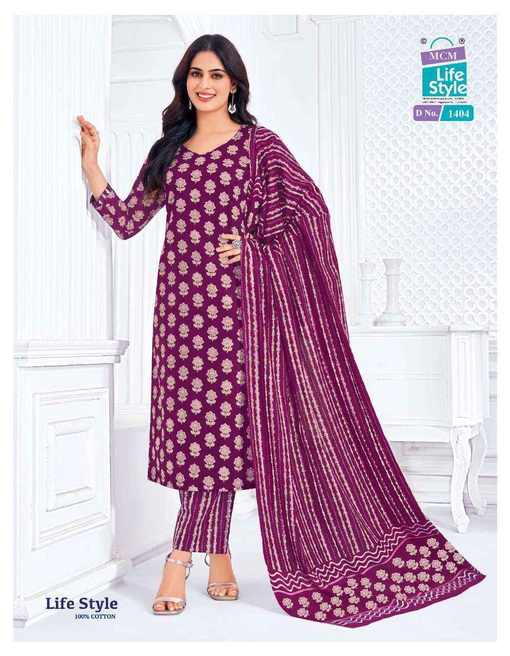 MCM Lifestyle Vol 14 Readymade Cotton Suit Wholesale Price ( 12 Pcs Catalog )