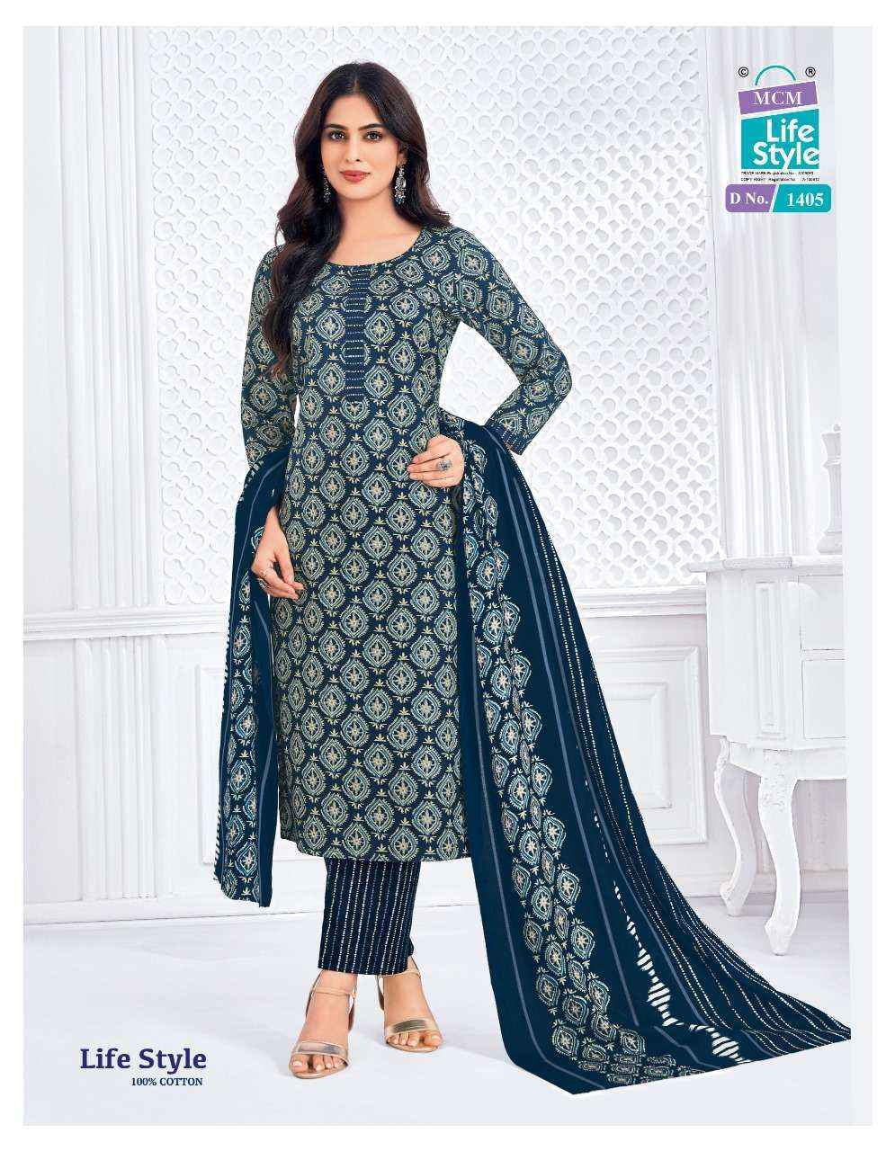 MCM Lifestyle Vol 14 Readymade Cotton Suit Wholesale Price ( 12 Pcs Catalog )