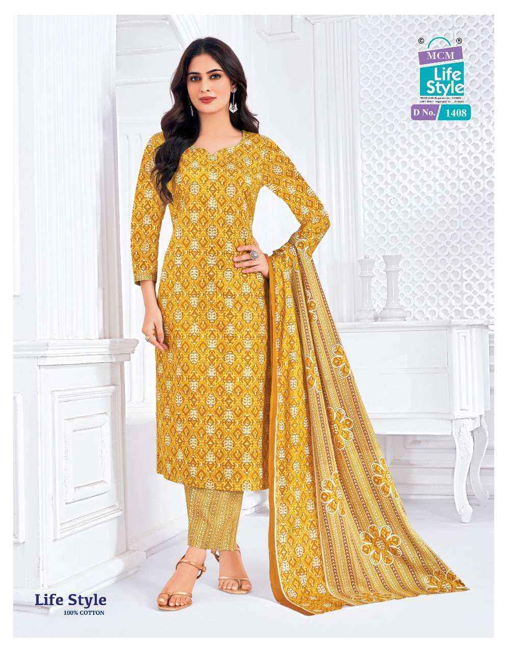 MCM Lifestyle Vol 14 Readymade Cotton Suit Wholesale Price ( 12 Pcs Catalog )