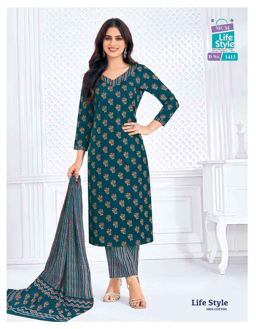 MCM Lifestyle Vol 14 Readymade Cotton Suit Wholesale Price ( 12 Pcs Catalog )