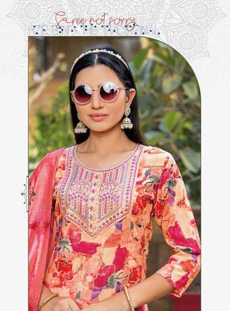 Mystic 9 Sabri Vol 9 Reyon Kurti Combo Wholesale Price ( 8 Pcs Catalog )
