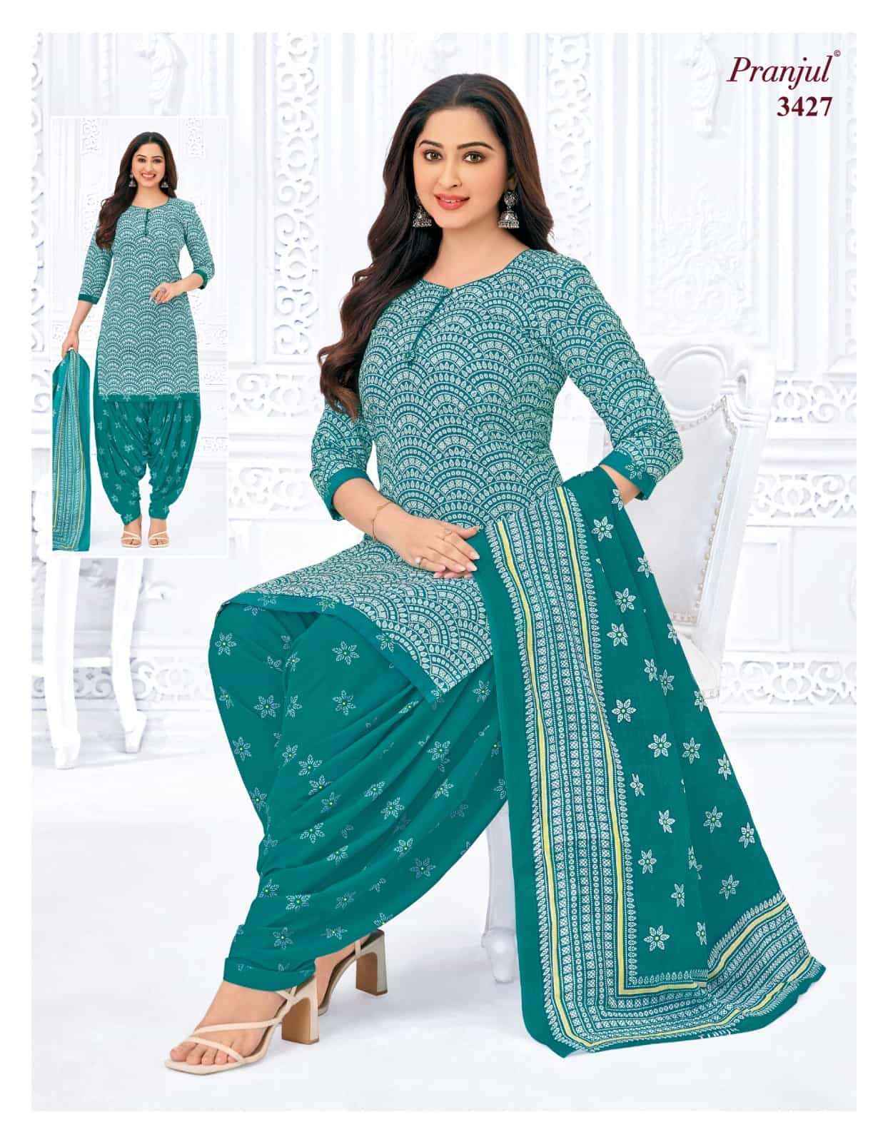 Pranjul Vol 34 pranjul dress material wholesale in surat ( 6 Pcs Catalog )