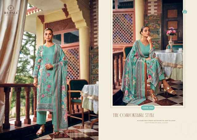 Rupali Fashion Bhuvi Jaam Satin Dress Material Wholesale Price ( 4 Pcs Catalog )