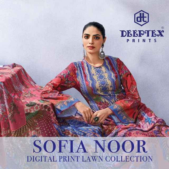 Deeptex Sofia Noor Cotton Dress Material Wholesale Price ( 8 Pcs Catalog )