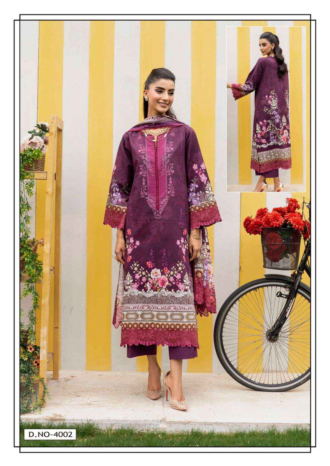 Hala Alara Vol 4 Printed Lawn Cotton Dress Material Wholesale Price ( 6 Pcs Catalog )