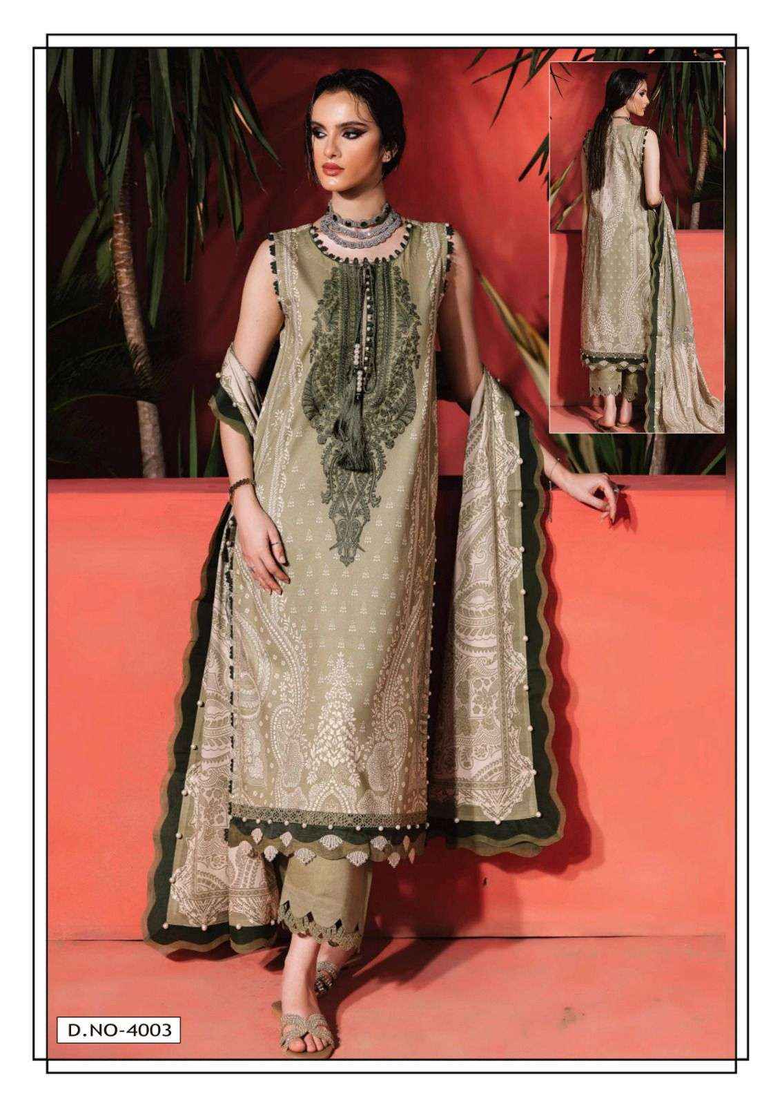 Hala Alara Vol 4 Printed Lawn Cotton Dress Material Wholesale Price ( 6 Pcs Catalog )