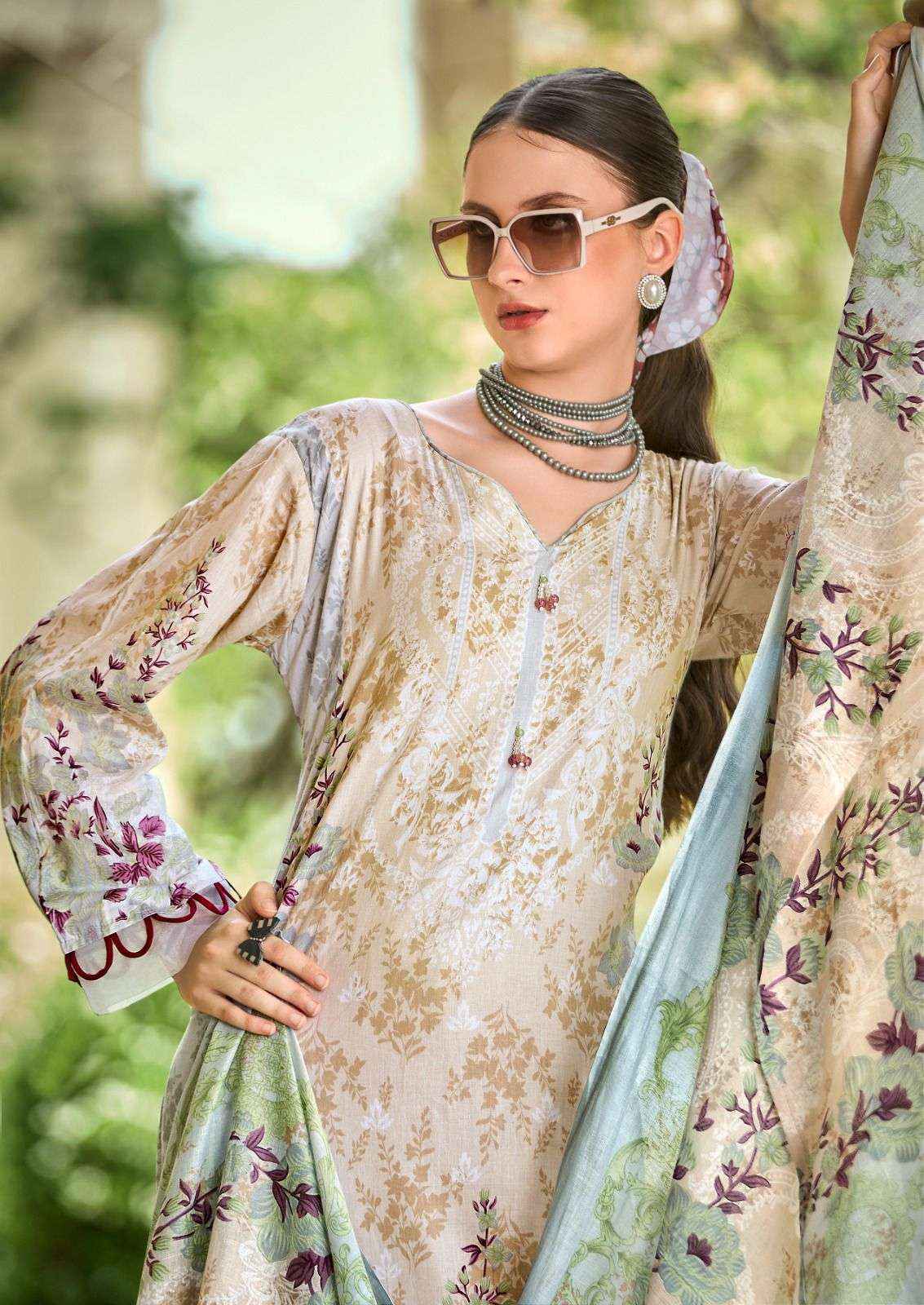 Ishaal  Gulmohar Vol 37 Pure Lawn Suits Latest Catalog Wholesale Price ( 10 Pcs Catalogue )