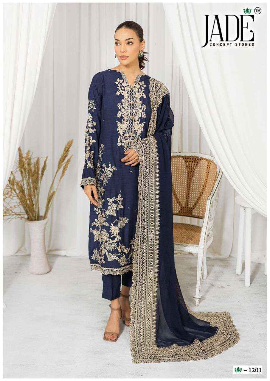 Jade Crimson Vol 12 Lawn Cotton Dress Material wholesale surat ( 6 Pcs Catalog )